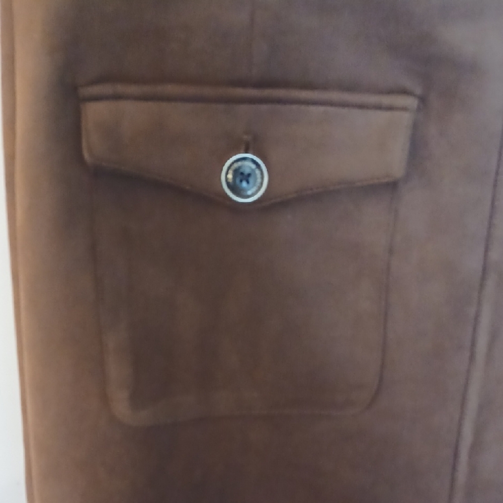 Marc New York Rich Brown 'Tobacco' Pencil Skirt, XL - Picture 3 of 10